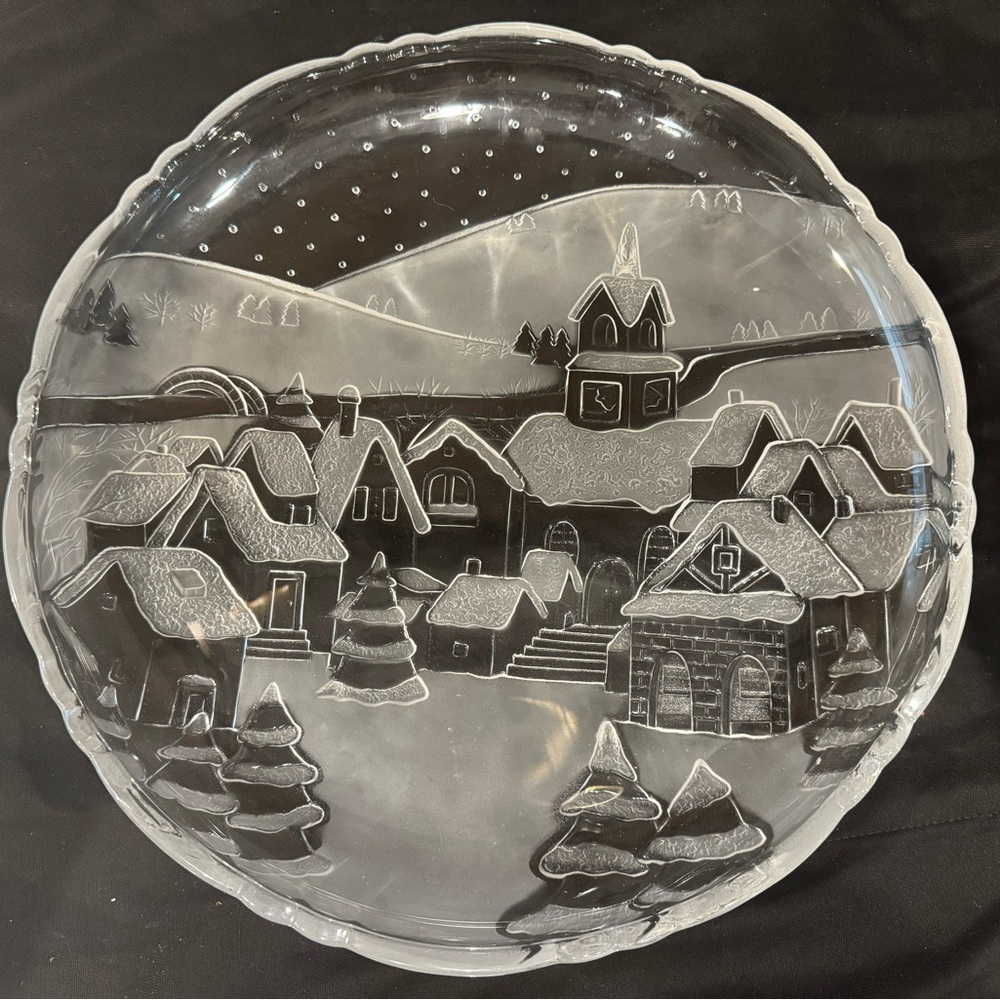 Crystal Clear Studios Winter Platter